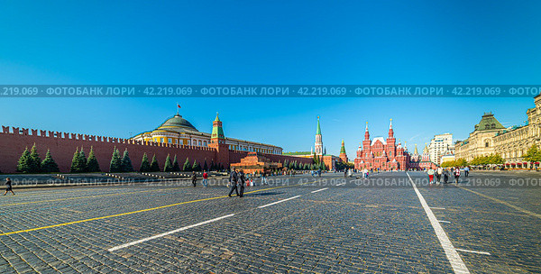 Red Square. The main attraction of the country. (2020 год). Редакционное фото, фотограф Виктор Сарафинчан / Фотобанк Лори