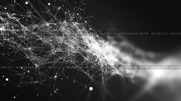 replication expanding data cluster ai generated. Стоковое AI-изображение, AI-художник Vectorwin / Фотобанк Лори