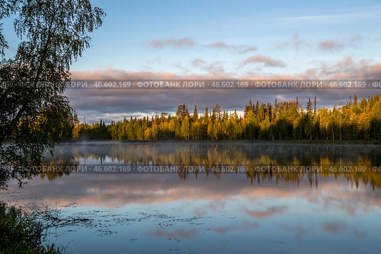 Республика Карелия. Река Илекса в Пудожском районе. Стоковое фото, фотограф Илья Тимин / ТАСС / Фотобанк Лори