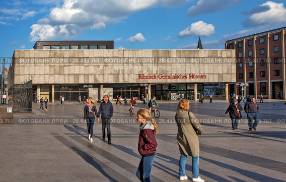 Римско-германский музей. Кёльн. Германия (2018 год). Редакционное фото, фотограф Сергей Афанасьев / Фотобанк Лори