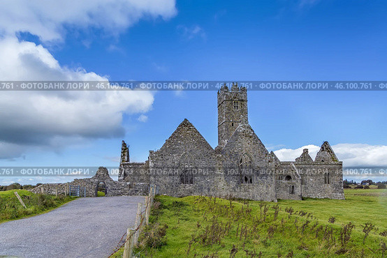 Ross Errilly Friary, Ireland (2018 год). Стоковое фото, фотограф Boris Breytman / Фотобанк Лори