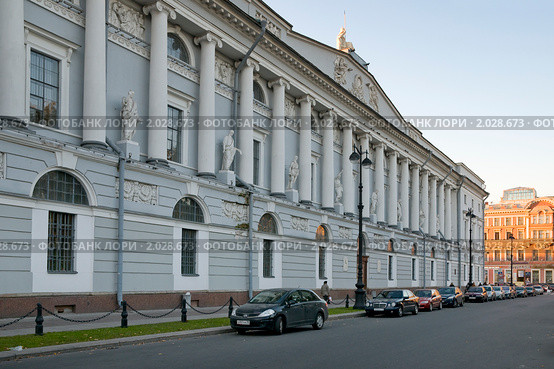 Российская национальная библиотека (РНБ). Санкт-Петербург (2010 год). Редакционное фото, фотограф Александр Алексеев / Фотобанк Лори