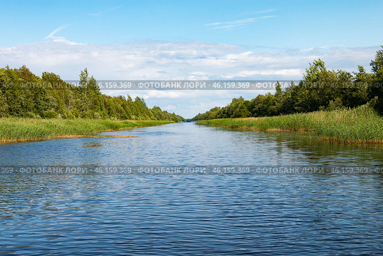 Россия, Ленинградская область. Новоладожский канал. Стоковое фото, фотограф Сергей Крамарев / Фотобанк Лори
