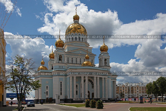 Россия. Саранск. Кафедральный собор Федора Ушакова (2018 год). Стоковое фото, фотограф Ерохин Дмитрий Викторович / Фотобанк Лори