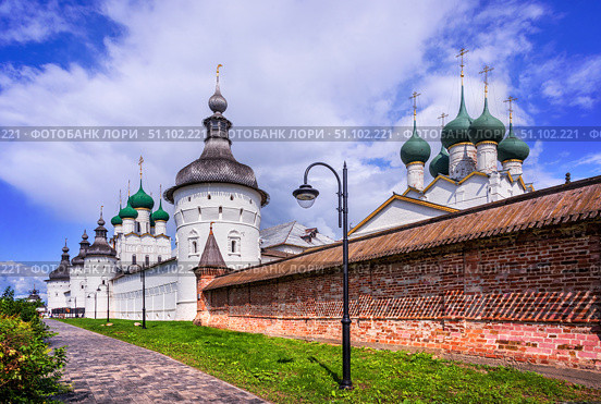 Ростовский Кремль, Ростов Великий, Ярославская область. Стоковое фото, фотограф Baturina Yuliya / Фотобанк Лори