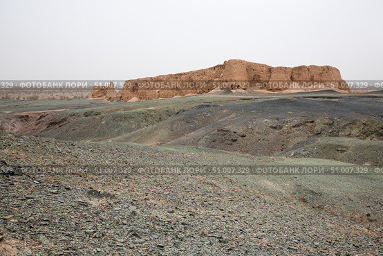 Ruins of ancient Dzhanpik-kala fortress (2022 год). Стоковое фото, фотограф Юлия Белоусова / Фотобанк Лори