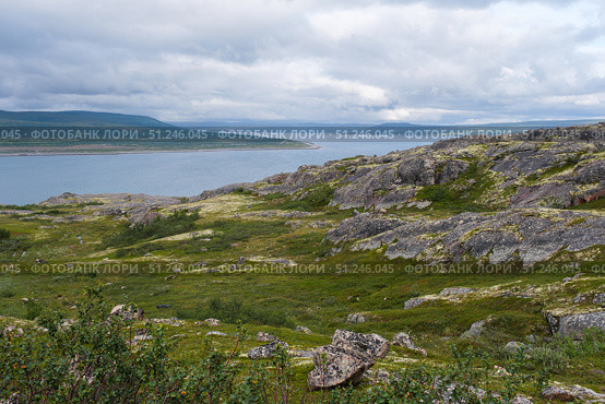 Russia, Murmansk region, Kola Peninsula. Mountains and tundra. August 2025. Стоковое фото, фотограф Ирина Толокновская / Фотобанк Лори