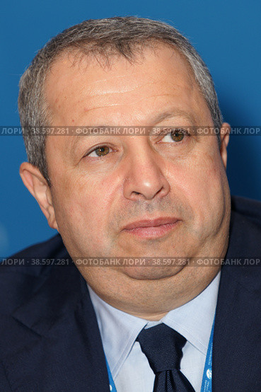 Russia. Saint-Petersburg. The XIX International Economic Forum in St. Petersburg (SPIEF). Zakhar Smushkin, Chairman of the Board of Directors of START Development Management Company CJSC. Россия. Санкт-Петербург. XIX Международный экономический форум в Санкт-Петербурге (ПМЭФ). Председатель совета директоров ЗАО УК СТАРТ Девелопмент Захар Смушкин. (2015 год). Редакционное фото, фотограф Алексей Смышляев / Фотобанк Лори