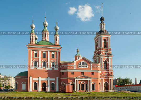 Рязань, Николо-Ямской храм (2012 год). Редакционное фото, фотограф Татьяна Юни / Фотобанк Лори