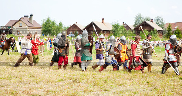 Рыцарский фестиваль "Суздаль стародавний" (2010 год). Редакционное фото, фотограф Яков Филимонов / Фотобанк Лори