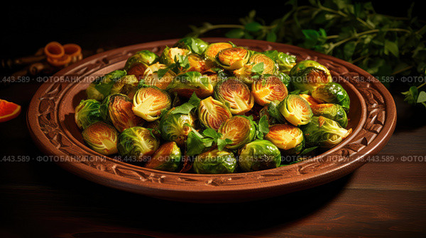 s brussel sprout ai generated. Стоковое AI-изображение, AI-художник Vectorwin / Фотобанк Лори