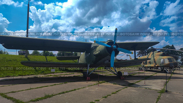 Самолет Ан-2, "Линия Сталина", Республика Беларусь (2024 год). Редакционное фото, фотограф Ирина / Фотобанк Лори