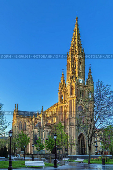 San Sebastian Cathedral, Spain (2018 год). Стоковое фото, фотограф Boris Breytman / Фотобанк Лори