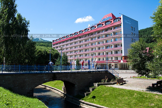 Санаторий "Сибирь". Белокуриха (2010 год). Редакционное фото, фотограф Сергей Болоткин / Фотобанк Лори