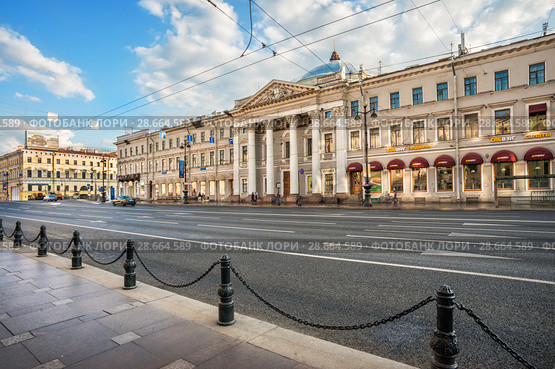 Санкт-Петербург. Дом Голландской церкви. building of the former Dutch church (2018 год). Редакционное фото, фотограф Baturina Yuliya / Фотобанк Лори