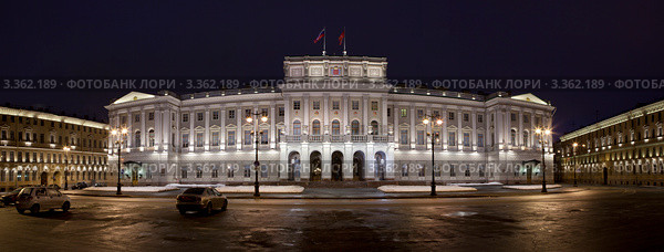 Санкт-Петербург. Мариинский дворец (2012 год). Стоковое фото, фотограф Литвяк Игорь / Фотобанк Лори