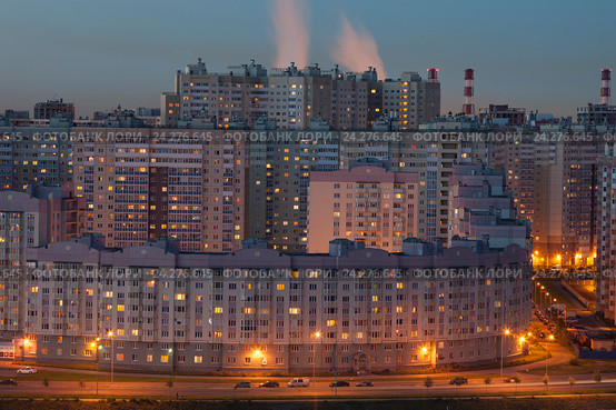 Санкт-Петербург. Новостройки (2016 год). Стоковое фото, фотограф Литвяк Игорь / Фотобанк Лори