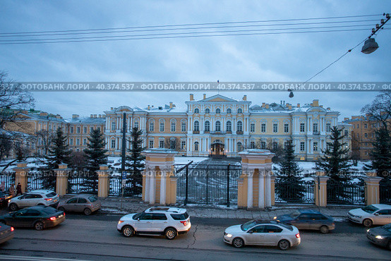 Санкт-Петербург. Воронцовский дворец  (Суворовское училище) (2023 год). Редакционное фото, фотограф Литвяк Игорь / Фотобанк Лори
