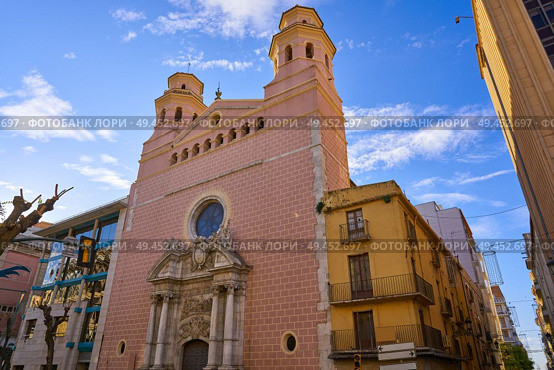 Sant Agusti church in Tarragona at Rambla Vella street of Catalonia. Стоковое фото, агентство Ingram Publishing / Фотобанк Лори
