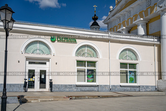 Сбербанк России. Площадь Двух Революций, 1. Коломна. Московская область. Май 2025. Редакционное фото, фотограф Владимир Макеев / Фотобанк Лори