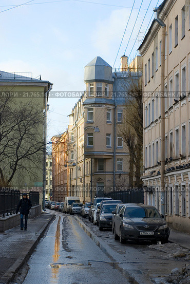 Щербаков переулок. Санкт-Петербург (2016 год). Редакционное фото, фотограф Александр Щепин / Фотобанк Лори