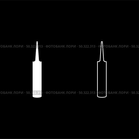 Sealant Silicone Polyurethane foam icon white color vector illustration flat style simple image set. Sealant Silicone Polyurethane foam icon white color vector illustration flat style image set. Стоковая иллюстрация, агентство Ingram Publishing / Фотобанк Лори
