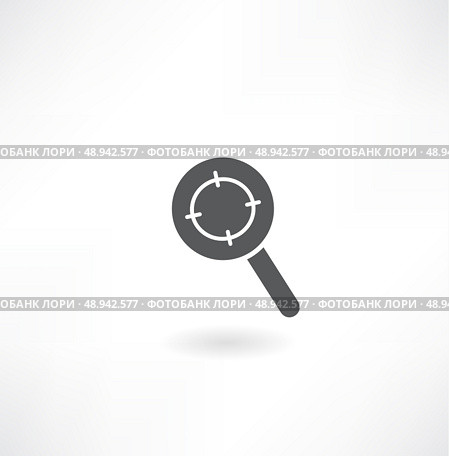 Search Icon Vector Set. Стоковая иллюстрация, агентство Ingram Publishing / Фотобанк Лори