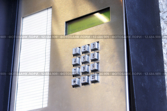 Security Key Pad. Стоковое фото, фотограф Matthew Benoit / PantherMedia / Фотобанк Лори