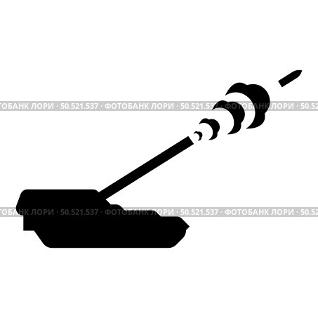 Self-propelled howitzer artillery system archer shoots projectile shell icon black color vector illustration image flat style simple. Self-propelled howitzer artillery system archer shoots projectile shell icon black color vector illustration image flat style. Стоковая иллюстрация, агентство Ingram Publishing / Фотобанк Лори