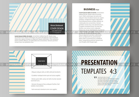 Set of business templates for presentation slides. Easy editable abstract vector layouts in flat style. Minimalistic design with lines, geometric shapes forming beautiful background.. Set of business templates for presentation slides. Easy editable abstract vector layouts in flat design. Minimalistic design with lines, geometric shapes forming beautiful background. Стоковая иллюстрация, агентство Ingram Publishing / Фотобанк Лори