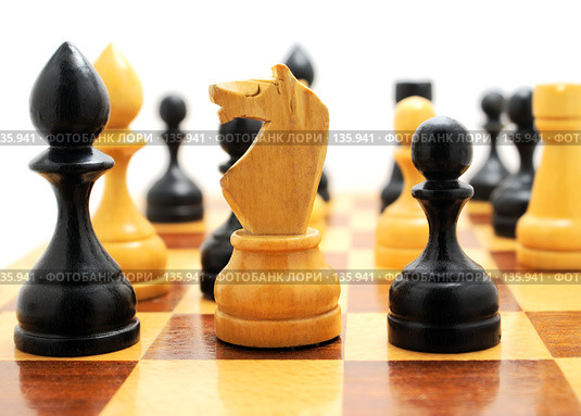 Шахматы. Chess. Стоковое фото, фотограф Анатолий Теребенин / Фотобанк Лори
