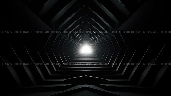shape modern black background ai generated. Стоковое AI-изображение, AI-художник Vectorwin / Фотобанк Лори