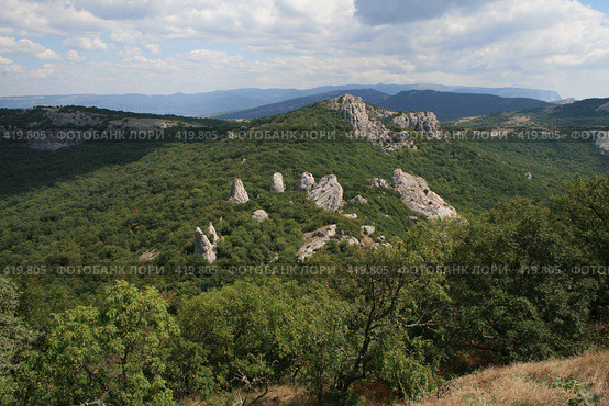 Скалы Тышлар (крымский Стоунхендж) Стоковое фото, фотограф Медведева Мила / Фотобанк Лори