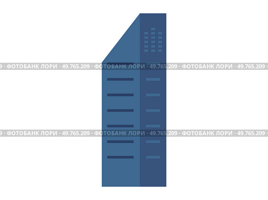 Skyscraper vector illustration. High-rise residential structures redefine cityscape with their modern facade Skyscraper concepts fuel constant evolution architectural innovation Luxury homes. Skyscraper. Residential buildings with high facades showcase essence modern living. Стоковая иллюстрация, агентство Ingram Publishing / Фотобанк Лори