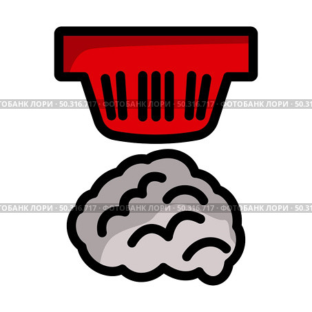 Smoke Sensor Icon. Editable Bold Outline With Color Fill Design. Vector Illustration. Стоковая иллюстрация, агентство Ingram Publishing / Фотобанк Лори