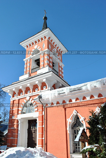 Смоленская церковь. Город Ивантеевка Московской области (2013 год). Стоковое фото, фотограф lana1501 / Фотобанк Лори