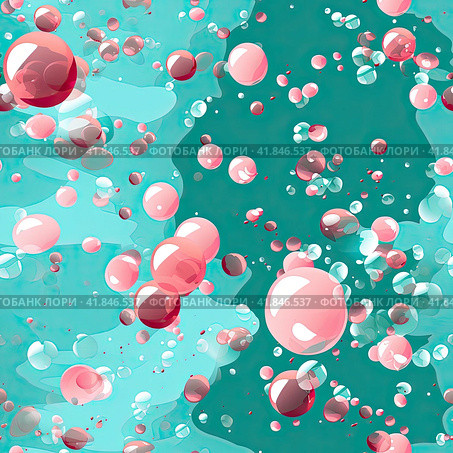 Soap bubbles on a background of bright unfocused colors. Generated by AI. Стоковое AI-изображение, AI-художник Ярославский Максим / Фотобанк Лори