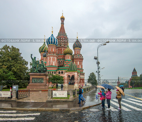 Собор Василия Блаженного (2013 год). Редакционное фото, фотограф Геннадий Соловьев / Фотобанк Лори