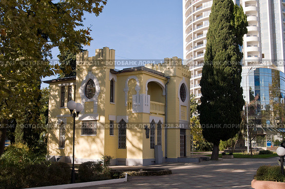 Сочи, библиотека имени Пушкина (2009 год). Стоковое фото, фотограф Игорь Р / Фотобанк Лори