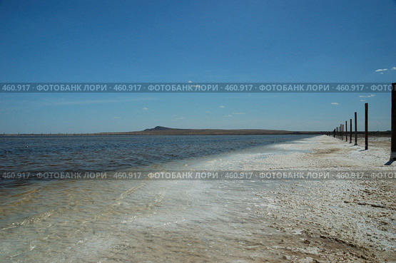 Солёное озеро Баскунчак (2008 год). Редакционное фото, фотограф Александр Шутов / Фотобанк Лори