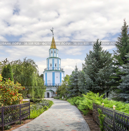 South-east tower of Raif monastery. Kazan, Tatarstan, Russia. (2016 год). Стоковое фото, фотограф Belikart / Фотобанк Лори