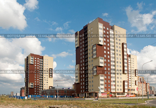 Современное строительство (2015 год). Редакционное фото, фотограф Svet / Фотобанк Лори
