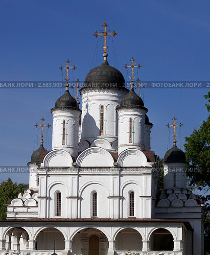 Спасо-преображенская церковь села Большые Вяземы (2011 год). Редакционное фото, фотограф Яна Королёва / Фотобанк Лори