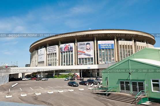 Спорткомплекс "Олимпийский". Москва. Россия (2016 год). Редакционное фото, фотограф E. O. / Фотобанк Лори