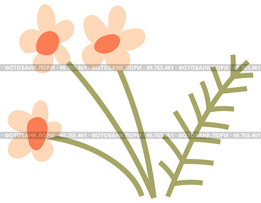 Spring flower vector illustration. The flourishing plants showcased splendor season The beautiful flowers in full bloom were sight to behold The season renewal brought forth profusion colorful blooms. Spring flower. The florid landscape was testament to beauty spring. The flourishing plants showcased vitality season. Стоковая иллюстрация, агентство Ingram Publishing / Фотобанк Лори