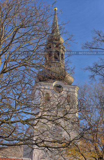 St Mary's Cathedral (Dome Church) on Toompea Hill in old Tallinn, Estonia (2015 год). Редакционное фото, фотограф Анна Кривицкая / Фотобанк Лори