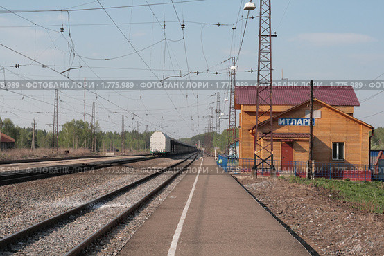Станция. Стоковое фото, фотограф Аврам / Фотобанк Лори