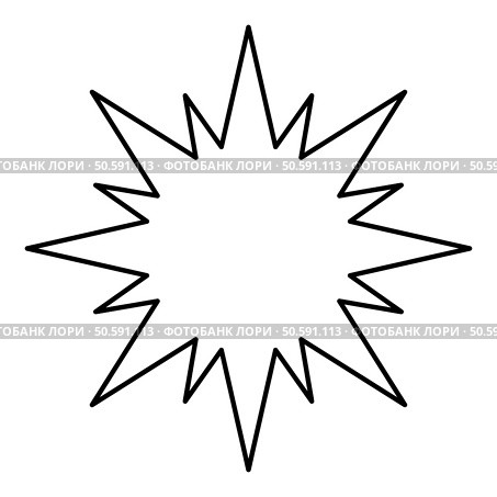 Star Bethlehem Christmas contour outline line icon black color vector illustration image thin flat style simple. Star Bethlehem Christmas contour outline line icon black color vector illustration image thin flat style. Стоковая иллюстрация, агентство Ingram Publishing / Фотобанк Лори
