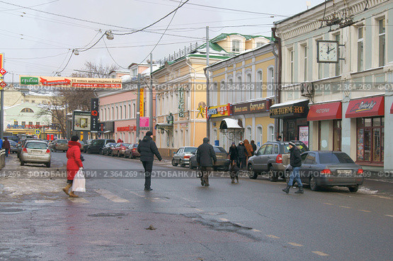 Старая Москва. Пятницкая улица (2011 год). Редакционное фото, фотограф Валерия Попова / Фотобанк Лори