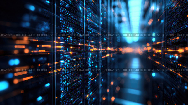 storage pulsating data server ai generated. Стоковое AI-изображение, AI-художник Vectorwin / Фотобанк Лори